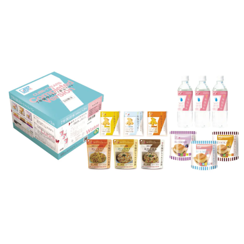 7年保存3日分保存食セット Completed Version