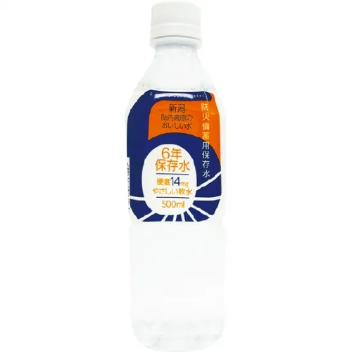 胎内高原の6年保存水 500mL 24本入