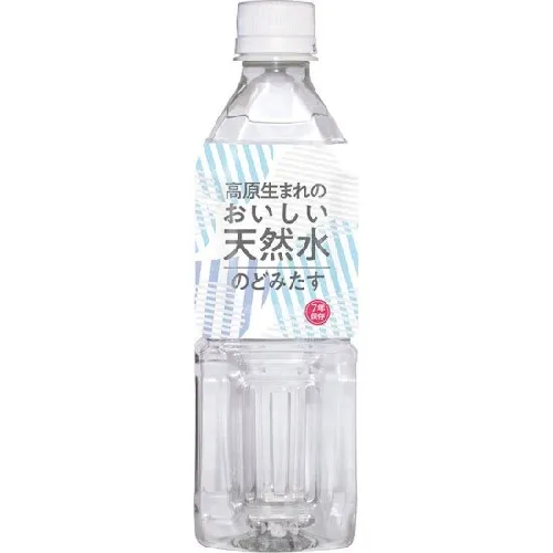 7年保存のおいしい天然水のどみたす500mL　24本入