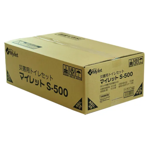 災害用トイレセット　マイレット 500回分