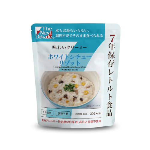 The  Next  Dakede　7年保存レトルト食品　ホワイトィチューリゾット