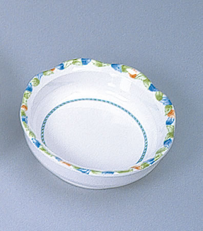 なごやかな食器 リーフ柄