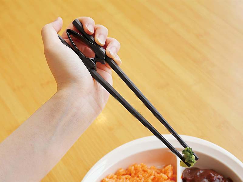 らくらく箸 クリップタイプ 樹脂製